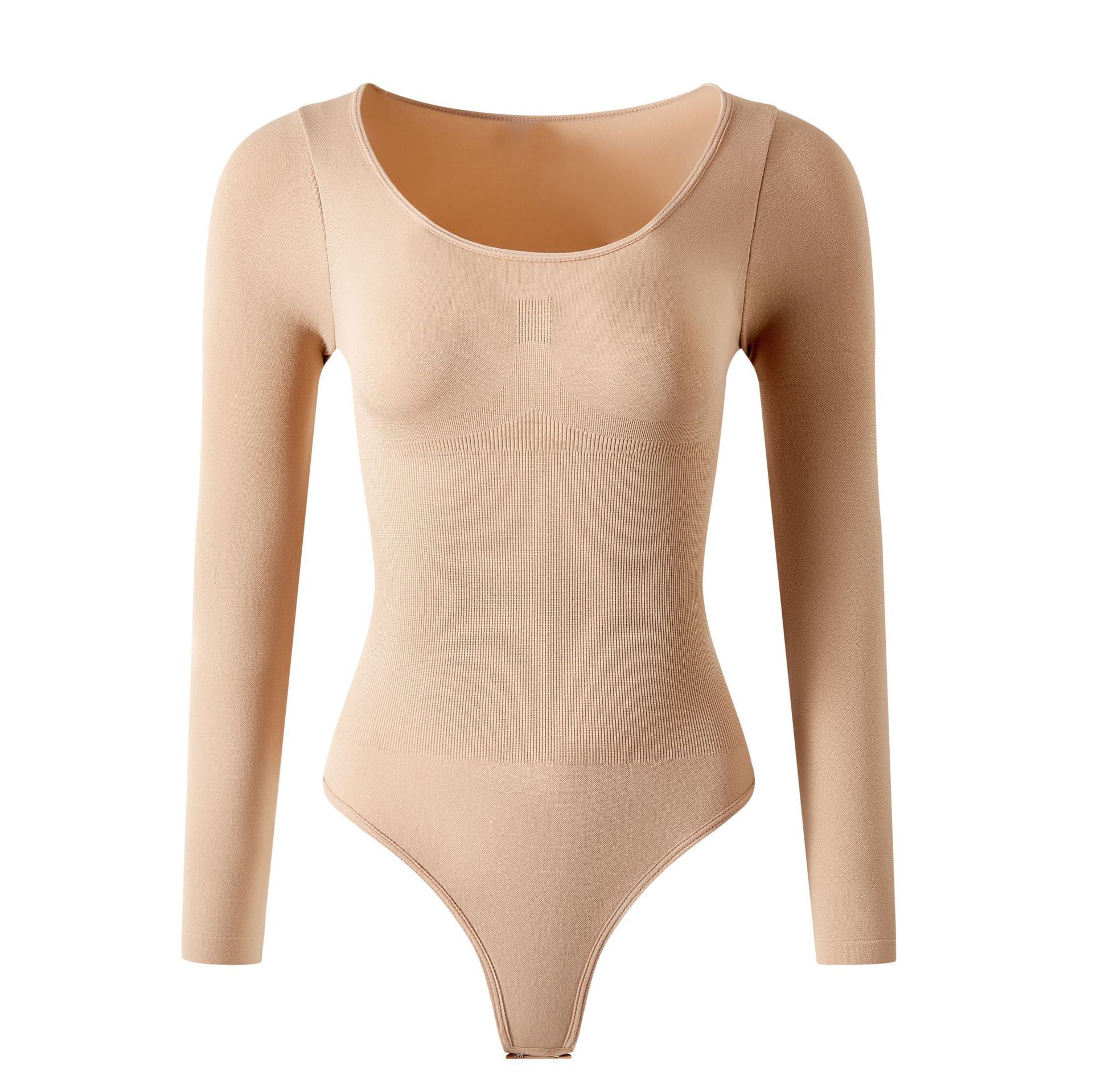 Sleek Long Sleeve Shaping Bodysuit